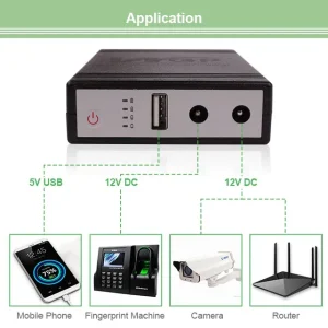 HomePage wgp mini ups input 12v output 5/9/12v (10400mah)