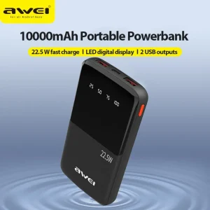 HomePage awei p10k 10000mah 22.5w pd fast charge power bank