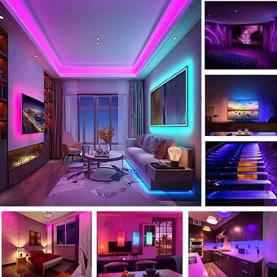 TechnovA BD NNK LED Strip Light RGB Waterproof Remote Control Charging For Overall Home Decoration LED light. - Image 3