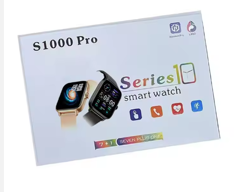 TechnovA BD Smart Watch S1000 Pro Series 10 Reloj Intelligente Smartwatch Montre Connected Smart Watch 7 in 1 S1000pro Sport Watch for Men - Image 2