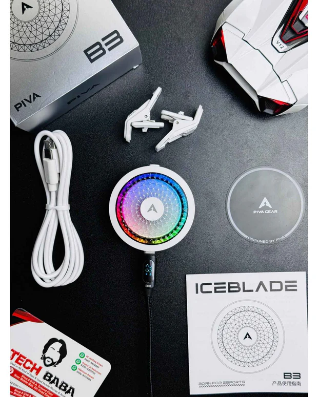 PIVA B3 25W Gaming Mobile Cooling Fan | For Pubg & Free Fire | Best for Android - Image 2