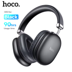 HOCO Upgraded W35 Max Bluetooth 5.3 Wireless Headphone 40mm Driver Over Ear Music Sports Earphones 800Mah With Mic HiFi Earbuds