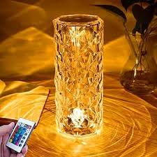 TechnovA BD Rose Crystal Diamond Table LamP - Image 5