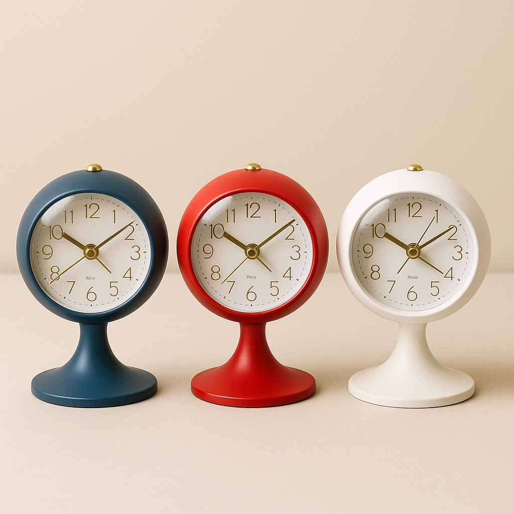 TechnovA BD Premium Modern Table Clock – Decorative Stand Design - Image 4