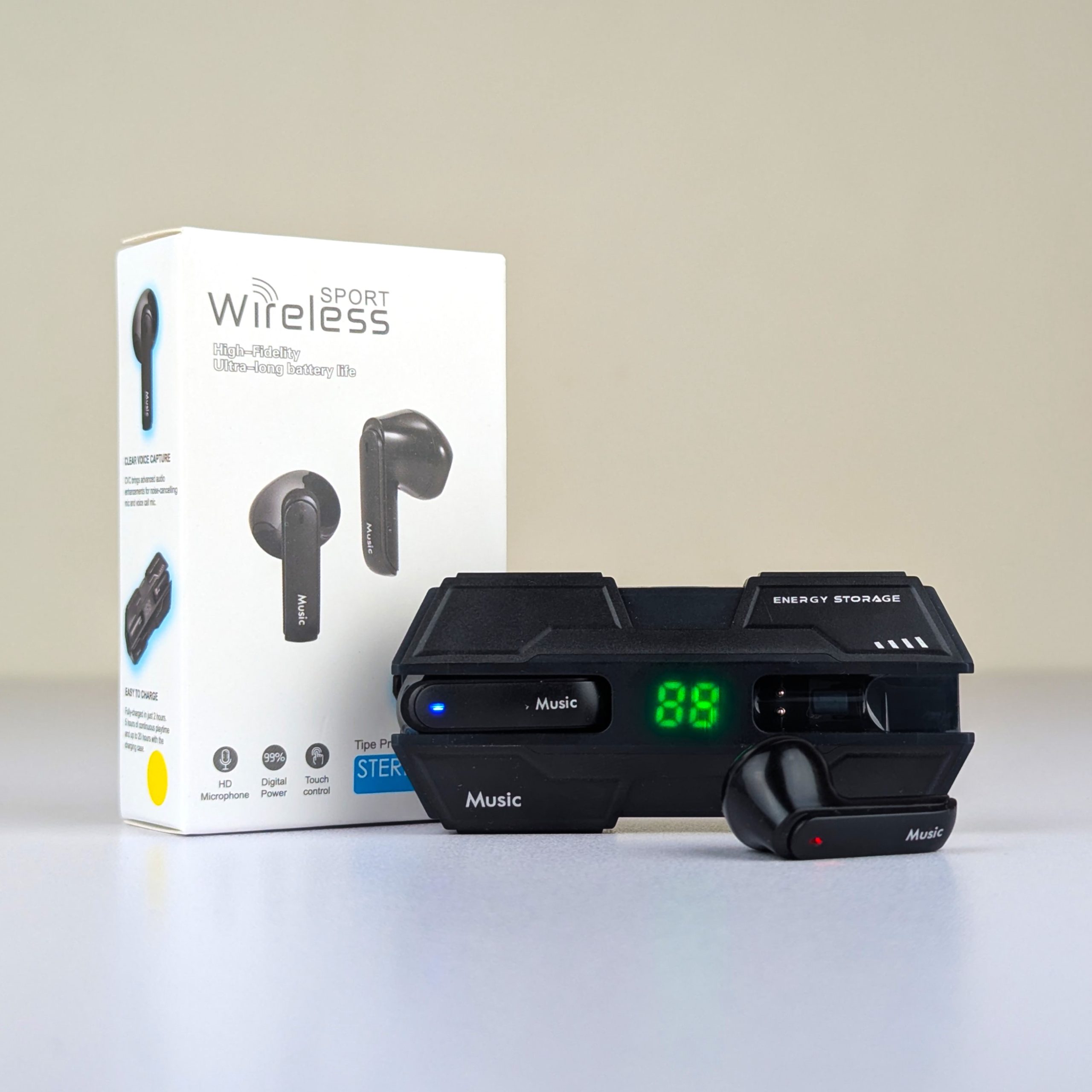 K8 Sport Wireless Earbuds - Image 3