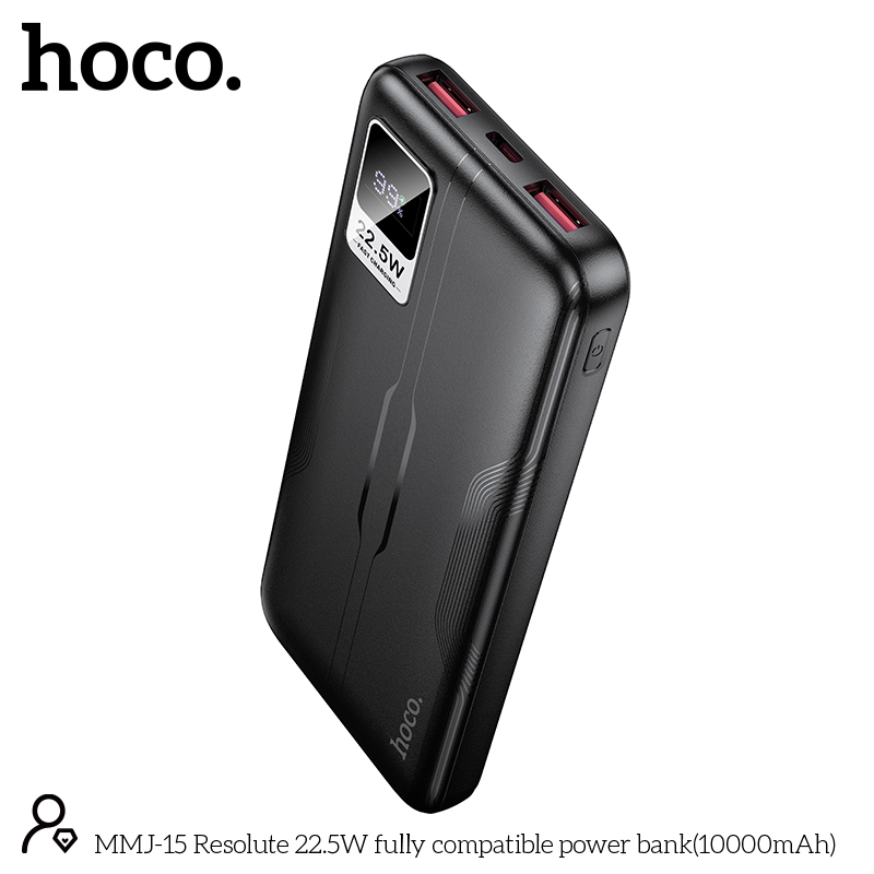 Hoco MMJ15 Resolute 22.5W 10000mAh Fast Charging Power Bank