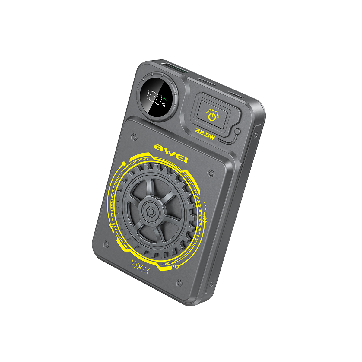 AWEI P52K Magnetic Wireless Charging Power Bank - Image 2