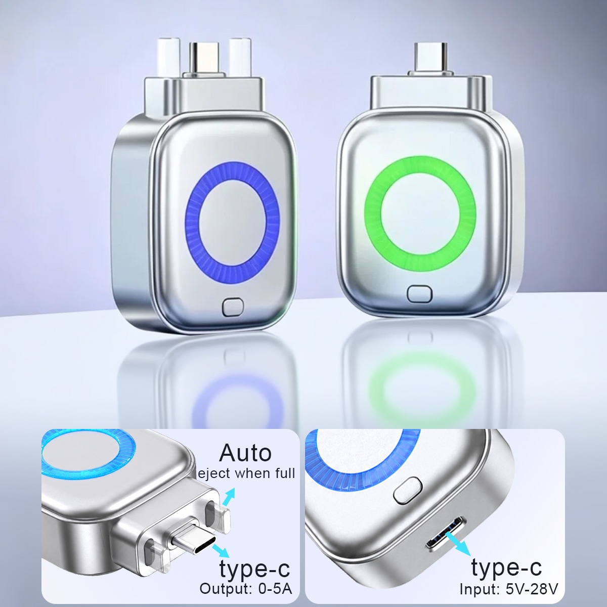 TechnovA BD Type-C Auto Power Cutoff Charge Separator Protector Supports Up to 140W Charging
