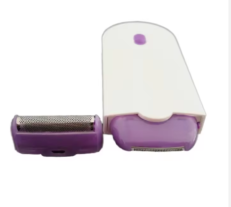 TechnovA BD 2 in 1 Electric Women Trimmer USB Rechargeable Induction Light Female Hair Remover Painless Shave Mini Shaver Body Face Shaver - Image 2