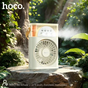 Hoco MMJ03 2-in-1 Multi-Function Humidifier Fan