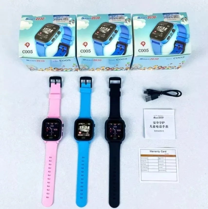 TechnovA BD Smartberry 2030 C005 Kids Smartwatch G.P.S Tracking, Video Call, SIM Card, Flashlight, Camera, Smartwatch for Kids - Image 4